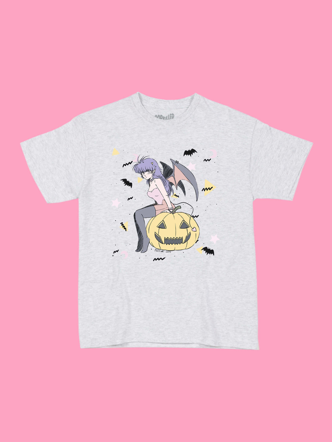 Creepy cute anime t-shirt.