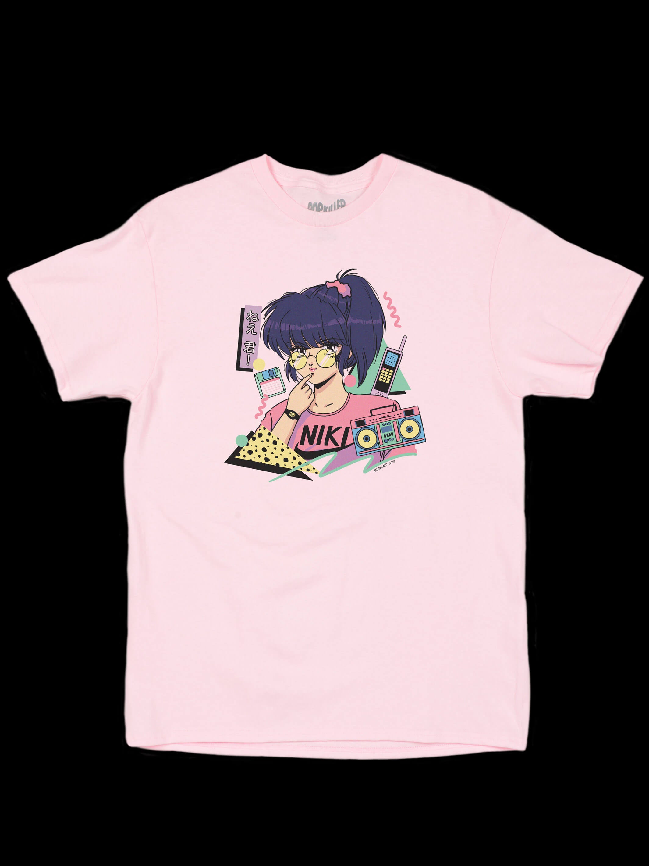Popkiller Artist Series Mizucat Niki Classic T-shirt