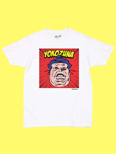 Sumo yokozuna graphic t-shirt.