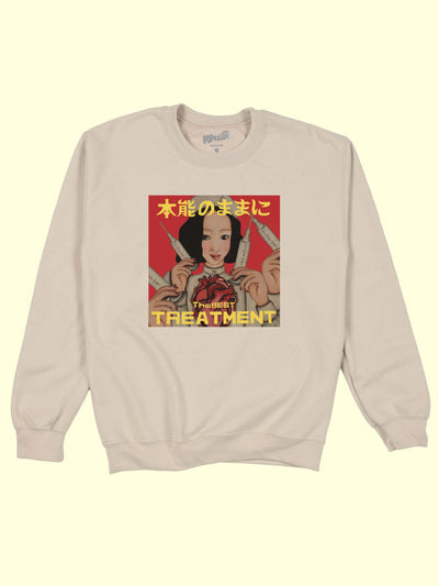 Showa era vintage nurse sweater.