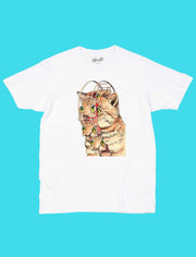 Popkiller Artist Series Shintaro Kago Cat Ferris Wheel Classic T-shirt
