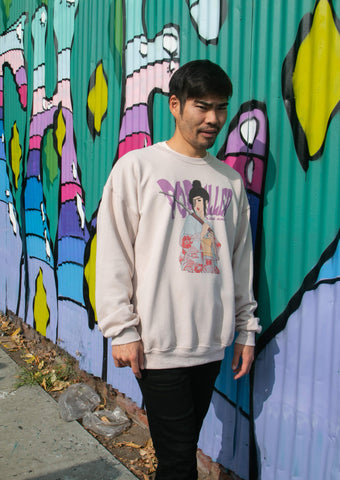 Popkiller Artist Series Sagaken Dokugan Girl Pullover Sweatshirt
