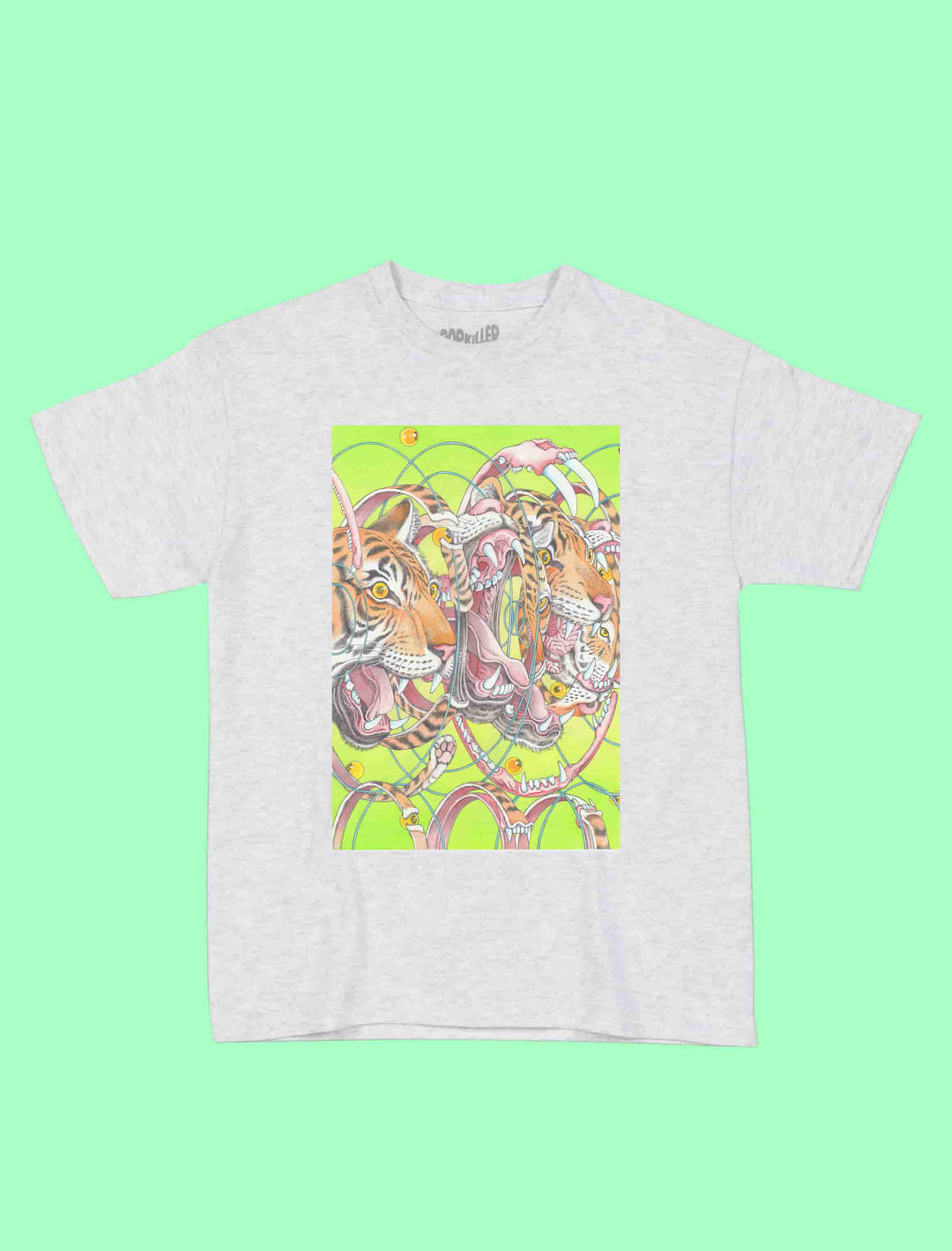 Popkiller Artist Series Shintaro Kago Tiger Factorization Youth T-shirt
