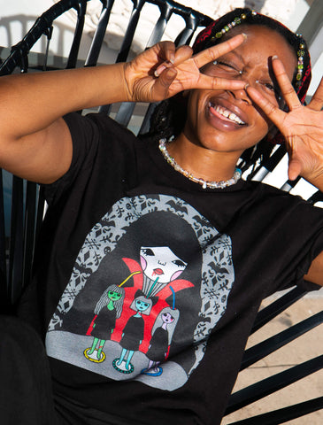 Popkiller Artist Series Naoshi Blood Cafe Classic T-shirt