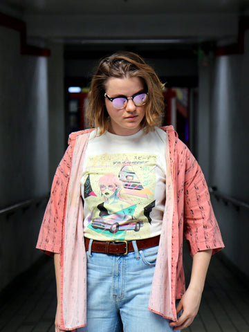 Popkiller Artist Series Mizucat Velocity Classic T-shirt