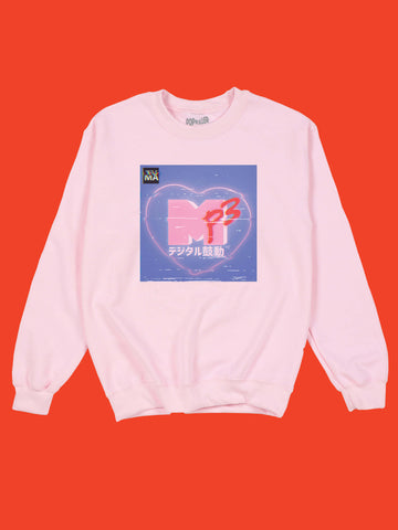 Kawaii MTV sweater by aesthetic artist Warakami Vaporwave.