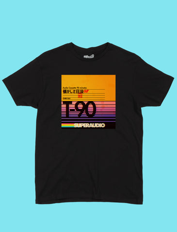 Popkiller Artist Series Warakami Vaporwave Nostalgia Sunset Classic T-shirt