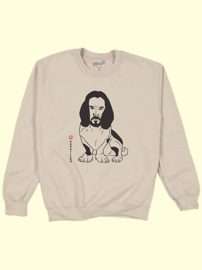 Keanu Reeves as a dog funny Japanese sweatshirt.