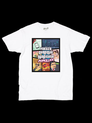 Yakuza Grand Theft Auto graphic t-shirt.