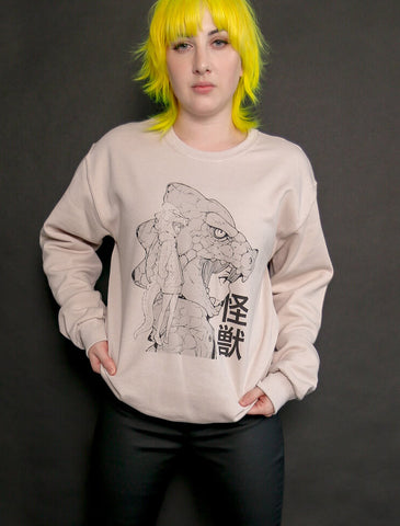 Kaiju costume anime girl apparel.