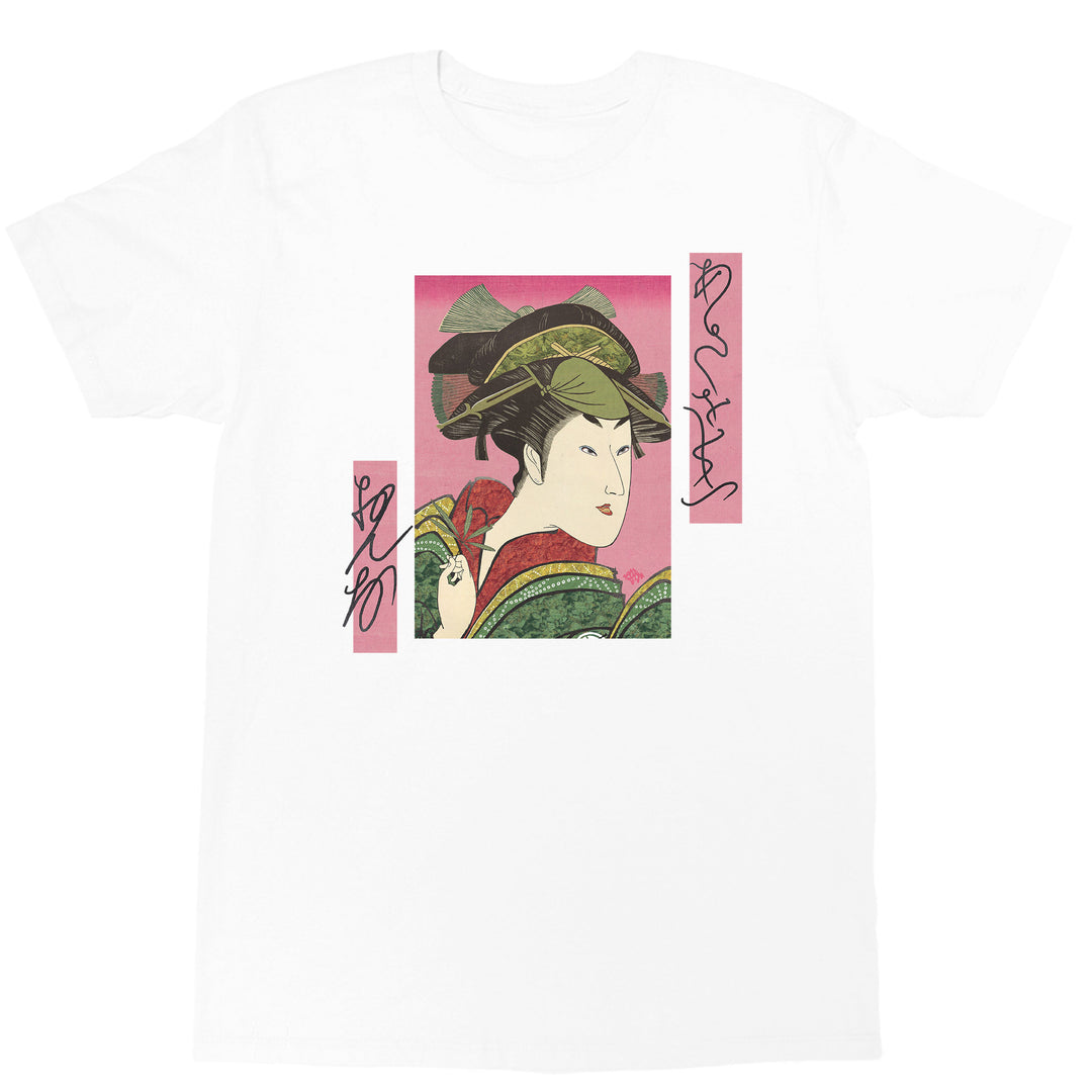 Popkiller Artist Series Street Hyakkei Asa Onna Classic T-shirt