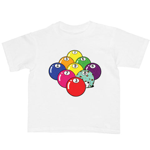 Popkiller Artist Series Naoshi Billiard Kid's T-shirt