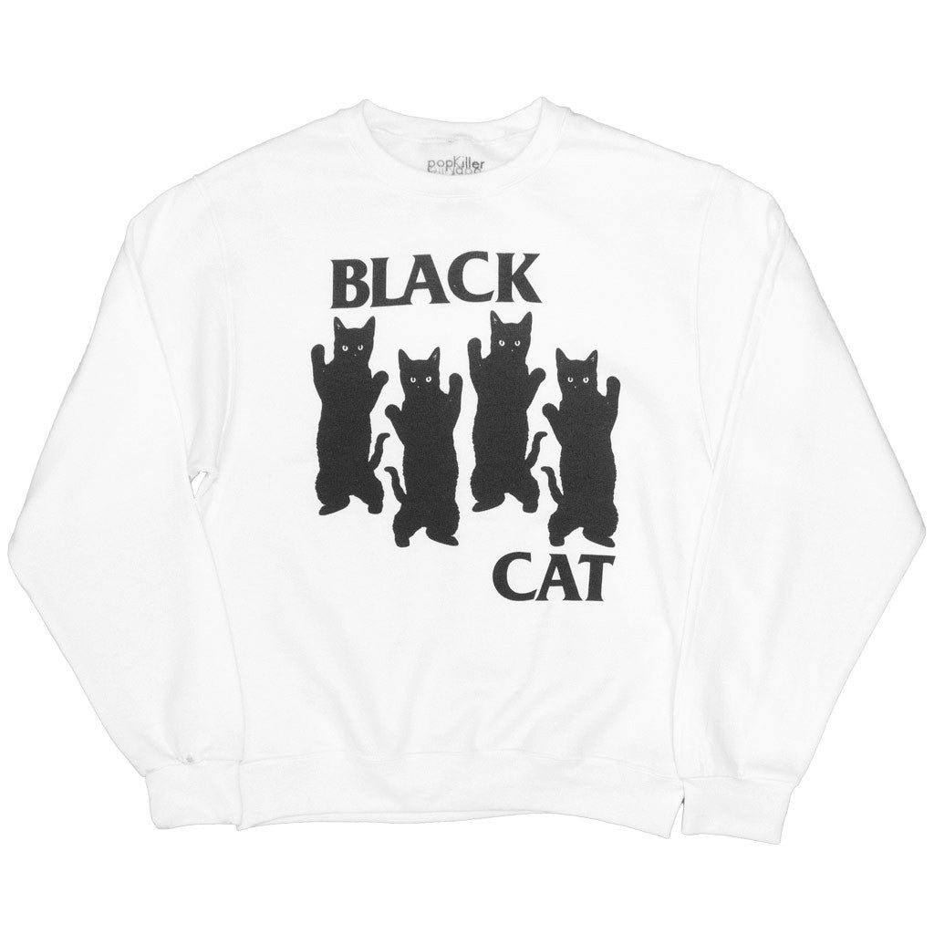 Black Cat Pullover Sweatshirt – Popkiller
