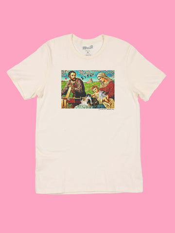 Popkiller Artist Series Sakibomb Cat Holic Family Classic T-shirt