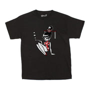 Smoking sexy anime girl t-shirt.