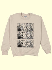 Creepy cat girl sweater.