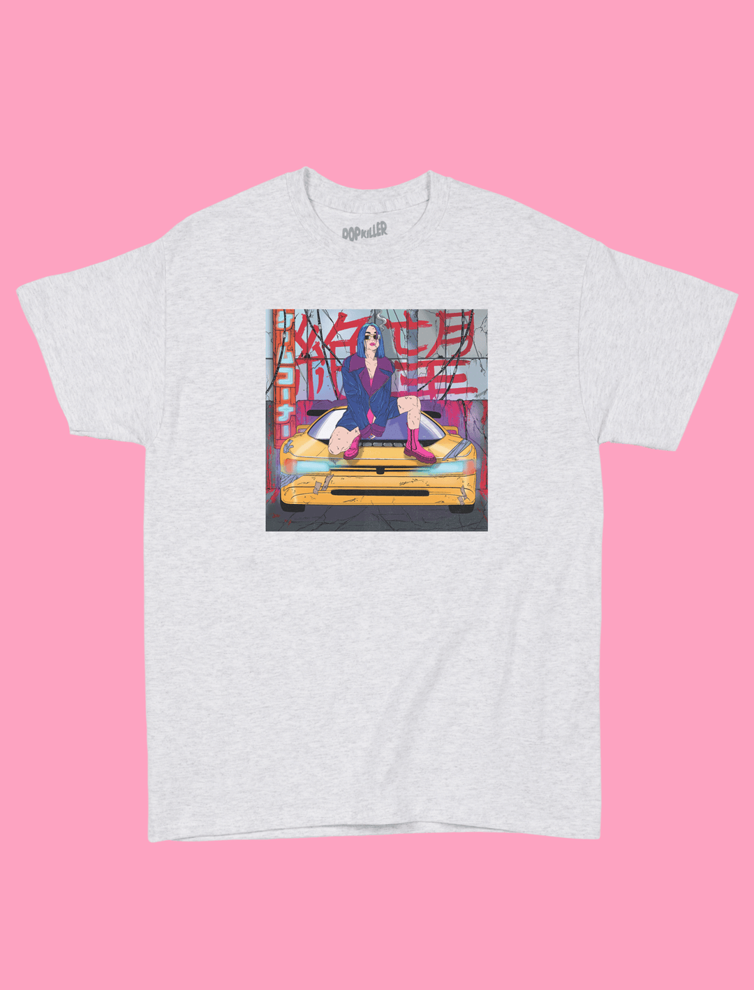Aesthetic car street style graphic tee.