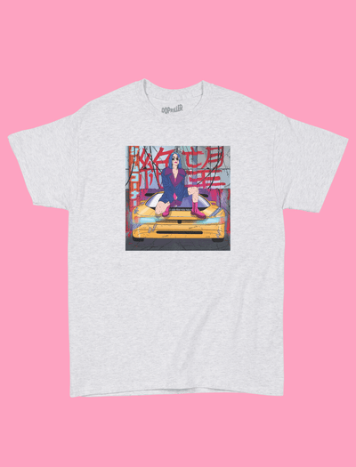 Aesthetic car street style graphic tee.