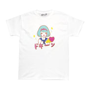 Doki doki school girl graphic tee.