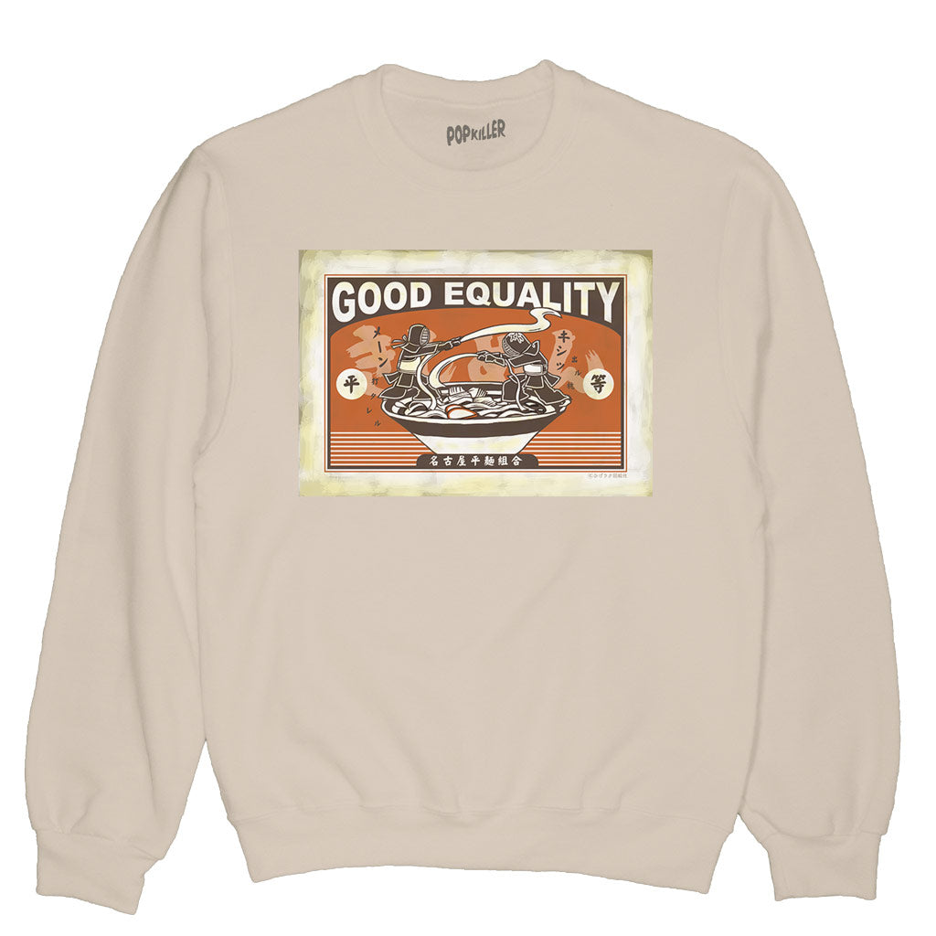 Popkiller Artist Series Anraku Good Equality Pullover Sweatshirt
