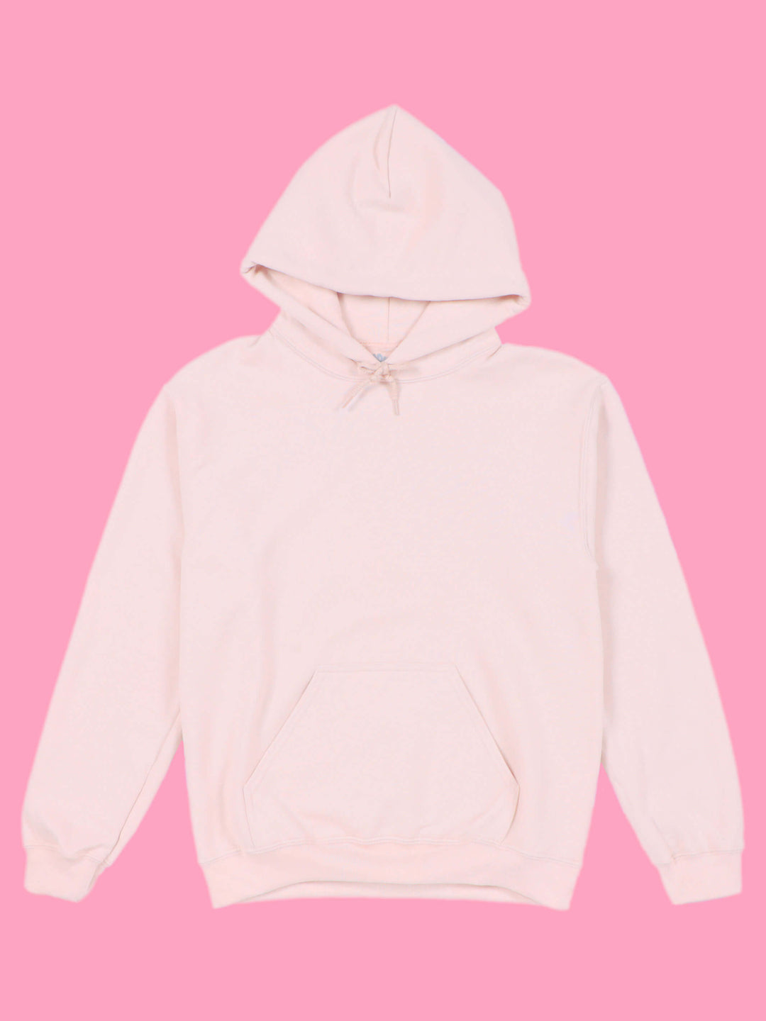Popkiller custom printed pink hoodie.