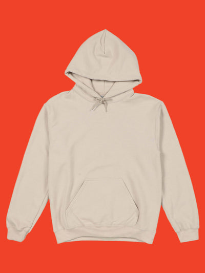Popkiller custom printed sand hoodie.