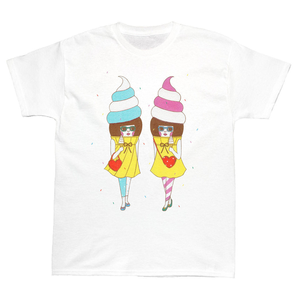 Kawaii pastel ice cream t-shirt.
