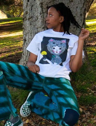 Popkiller Artist Series Naoshi We Are Wolf Classic T-shirt