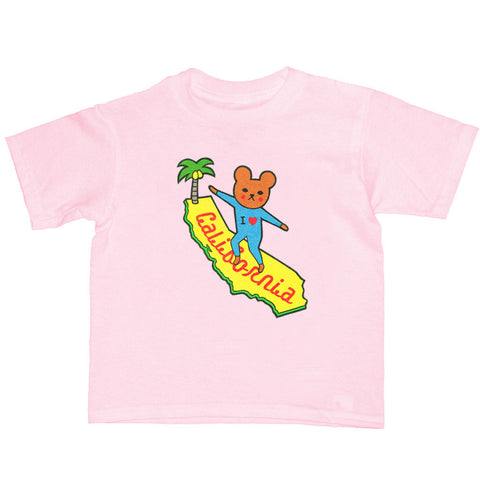 Cute California bear kid's tee.