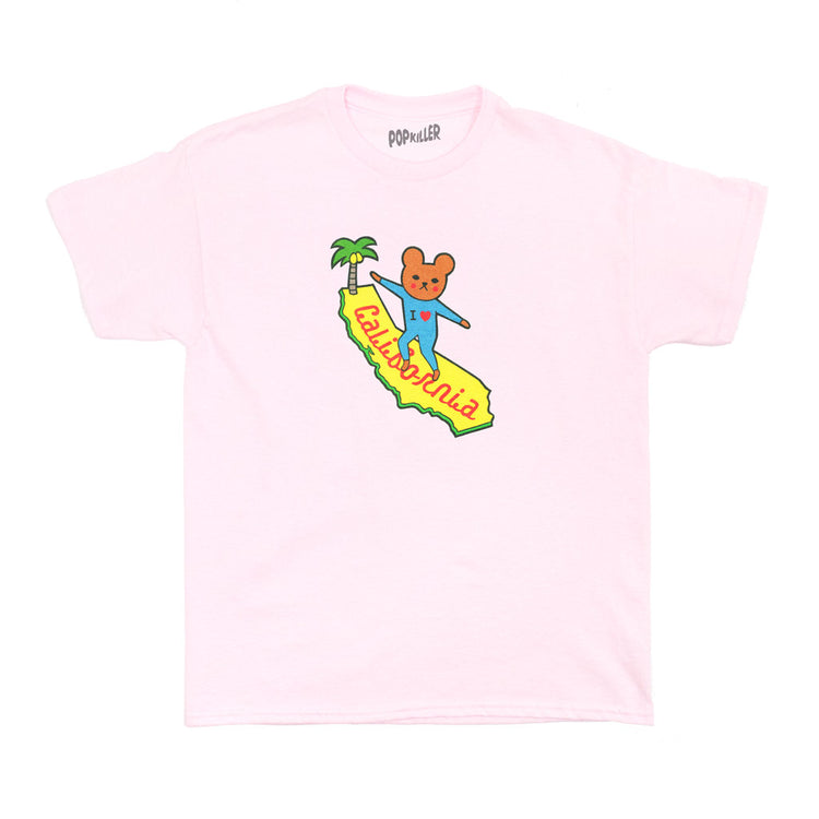 California kawaii bear t-shirt.