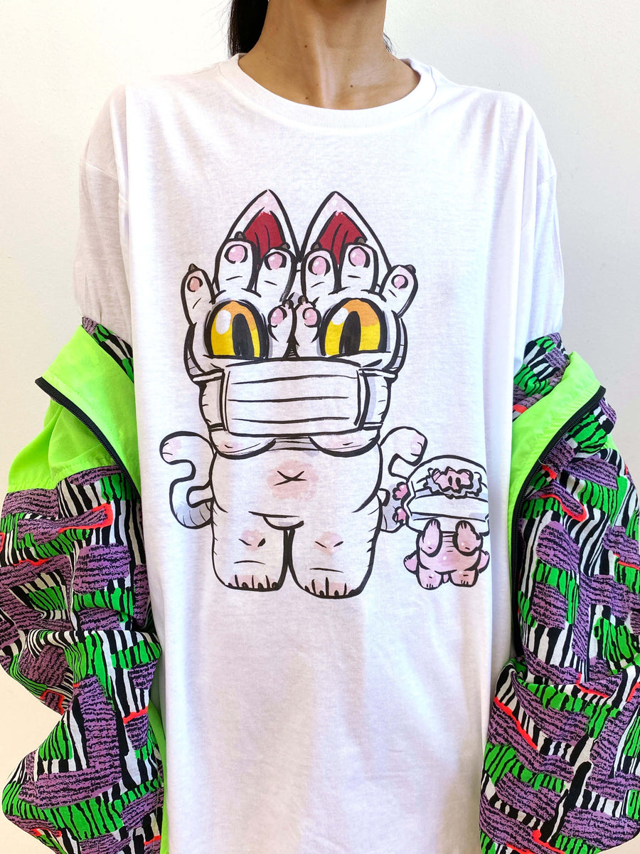 Popkiller Artist Series GRAPE BRAIN Masked Onigiri Classic T-shirt
