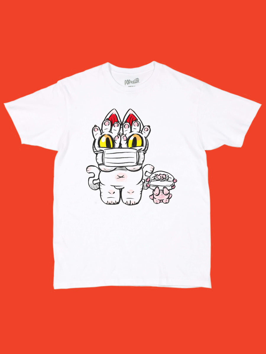 Popkiller Artist Series GRAPE BRAIN Masked Onigiri Classic T-shirt