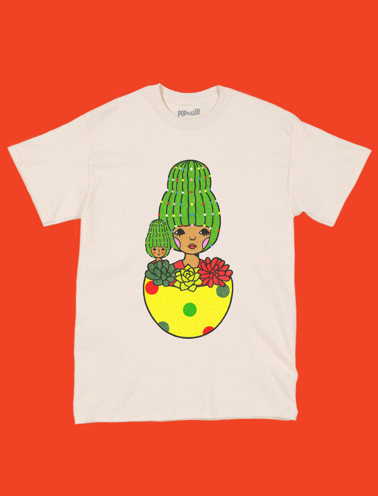 Succulent plant lover shirt.