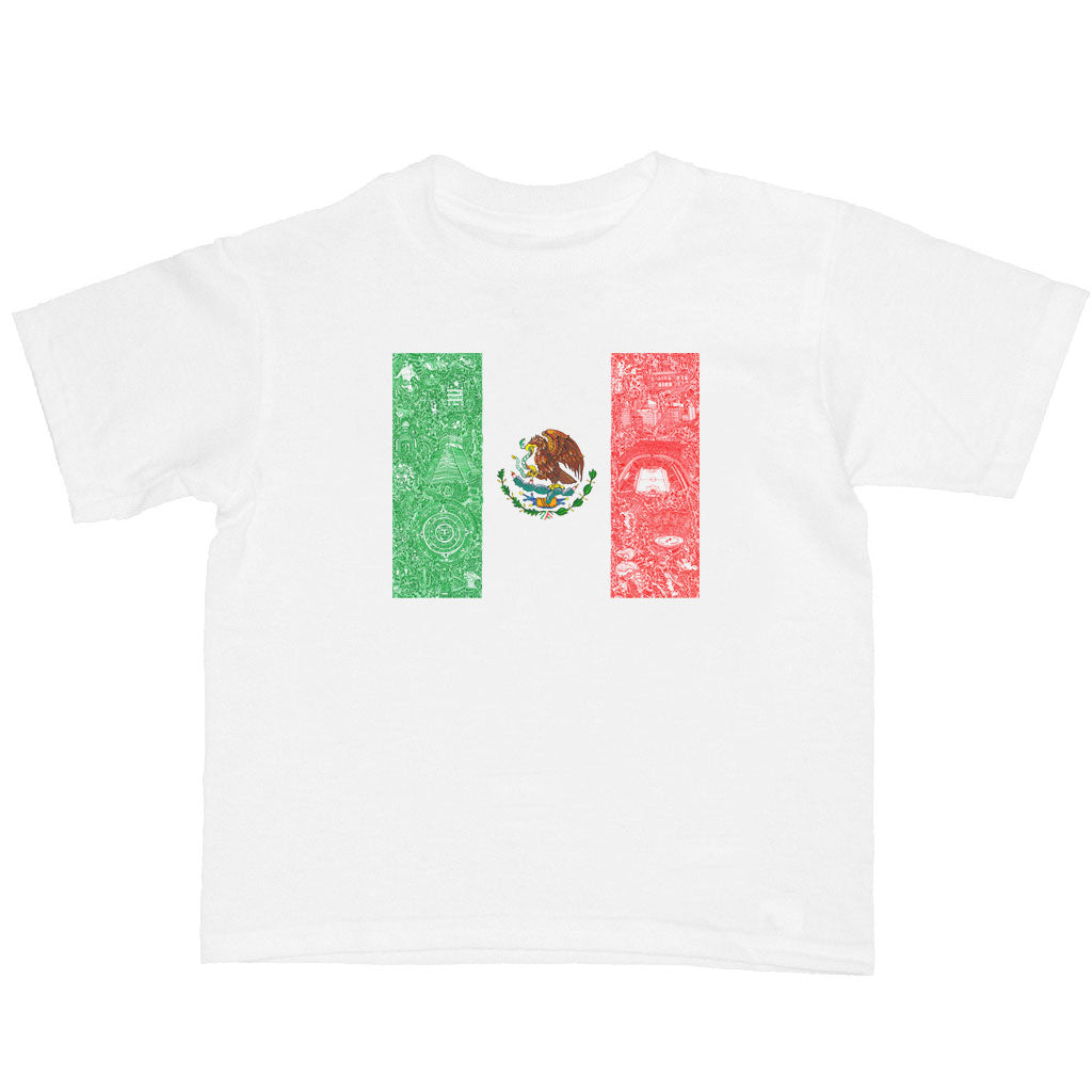 Popkiller Artist Series Daisuke Okamoto Mexico Kid's T-shirt