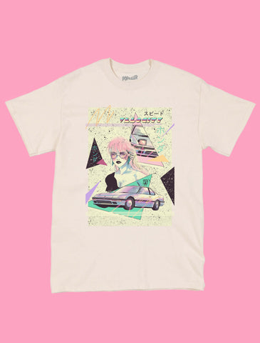 Popkiller Artist Series Mizucat Velocity Classic T-shirt