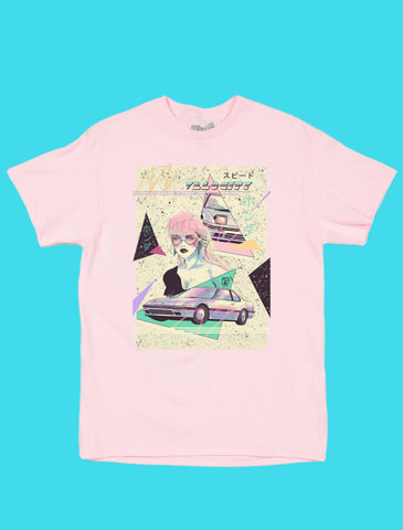Popkiller Artist Series Mizucat Velocity Classic T-shirt