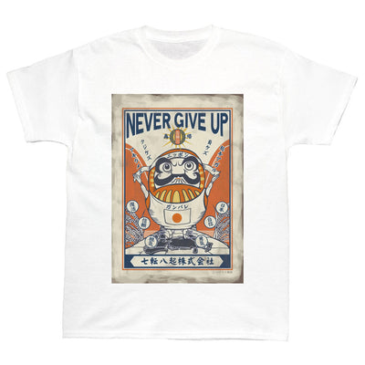 Vintage daruma graphic t-shirt.