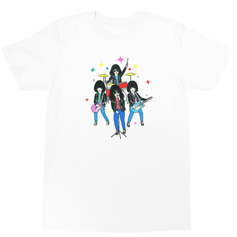 Ramones graphic t-shirt by LA artist Naoshi.
