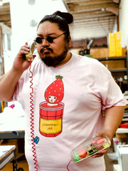 Popkiller Artist Series Naoshi Strawberry Jam Bath Classic T-shirt
