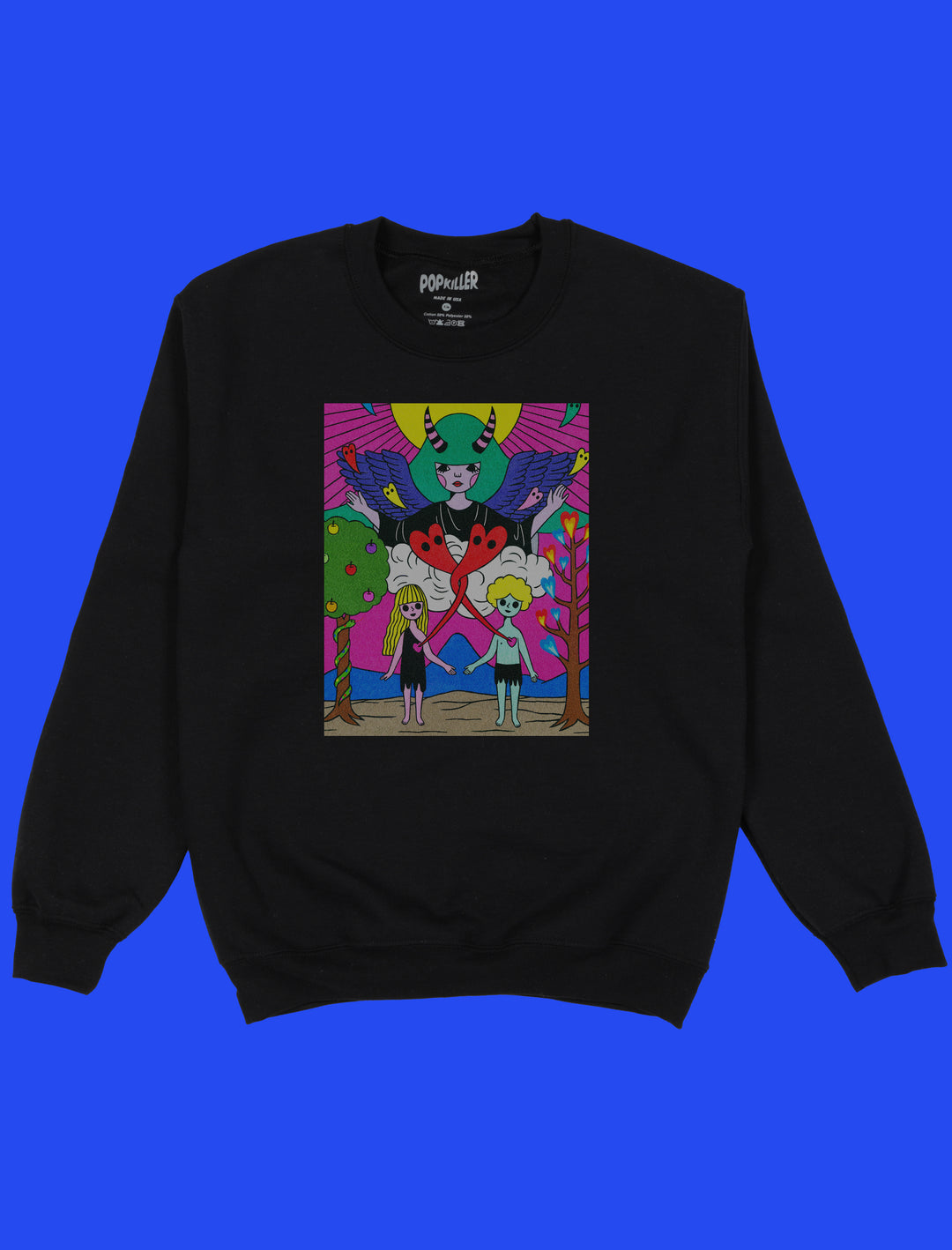 Popkiller Artist Series Naoshi The Lovers Pullover Sweatshirt