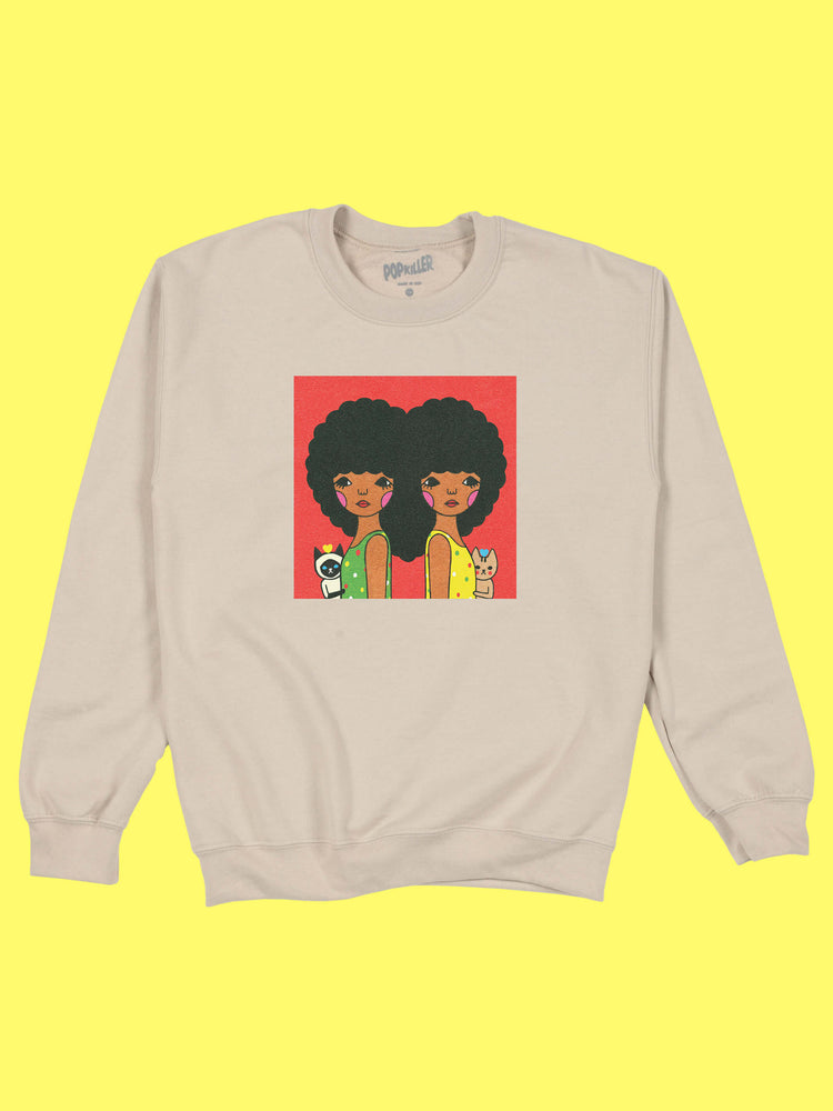 Black girl magic kawaii sweatshirt.