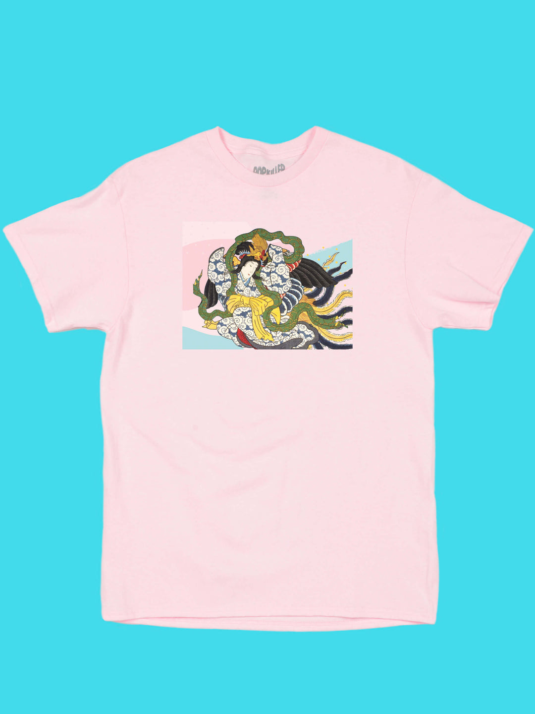 Pink Japanese tennyo t-shirt.