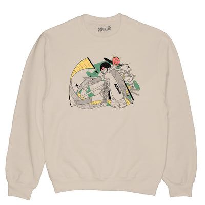Anime ninja girl sweater.