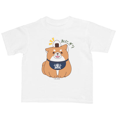 Onigiri shiba inu dog t-shirt.