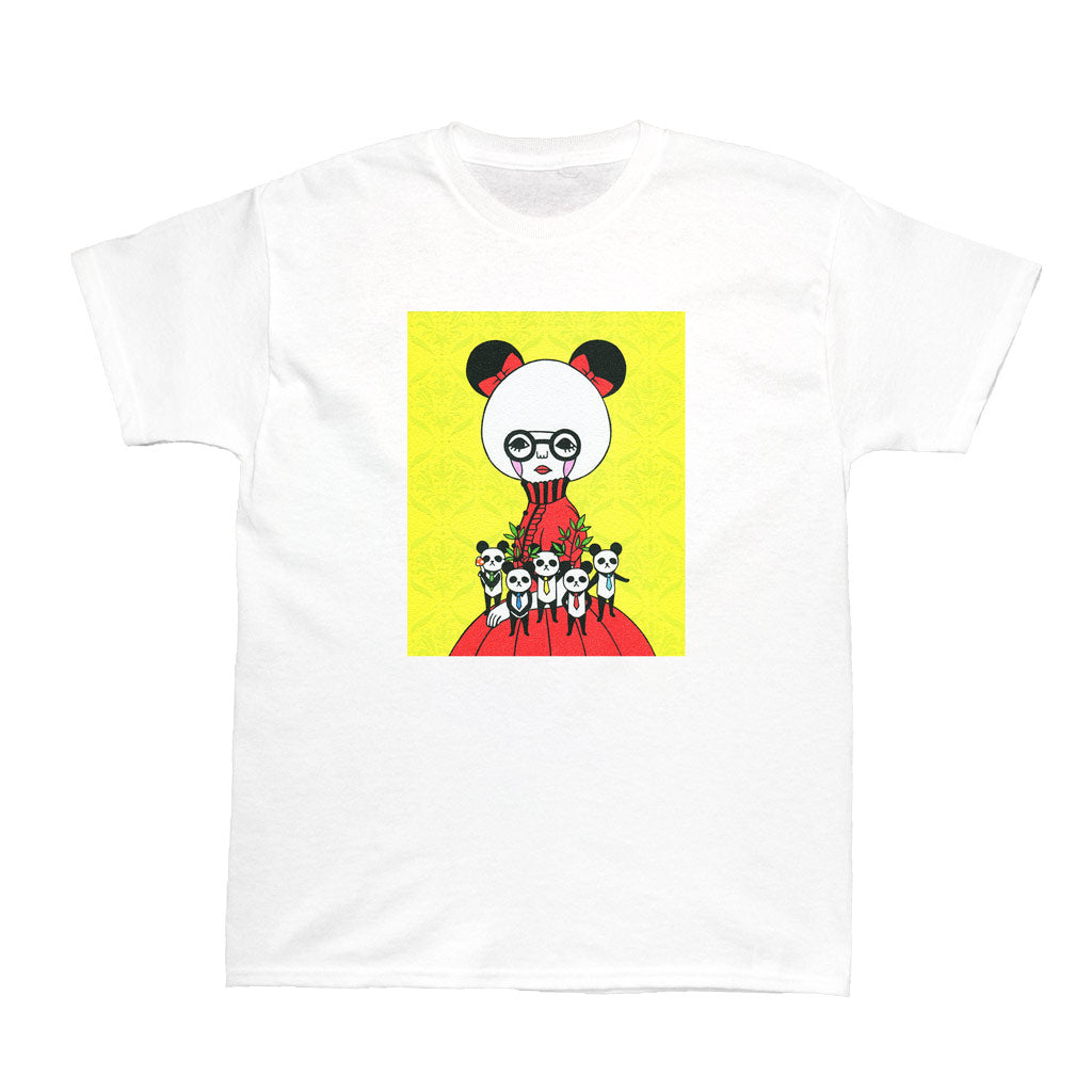Panda lolita graphic t-shirt.