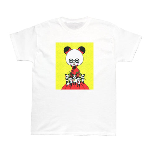 Panda lolita graphic t-shirt.