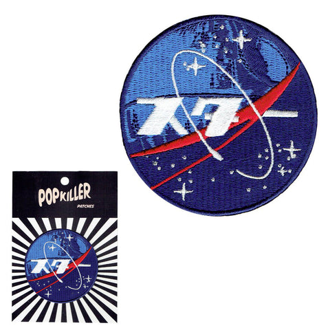 Japanese Nasa logo iron on patch.