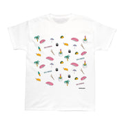 California foodie graphic t-shirt.