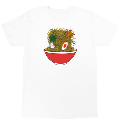 Detailed ramen illustration t-shirt.