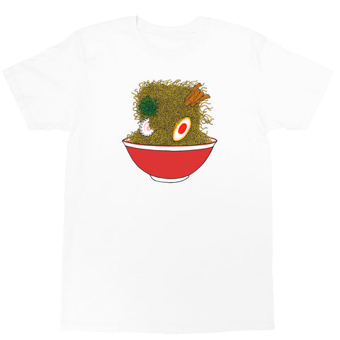 Detailed ramen illustration t-shirt.